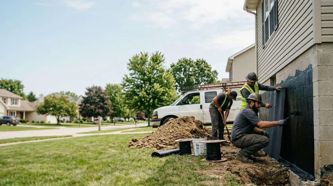 Basement Waterproofing in Bensenville, IL near me